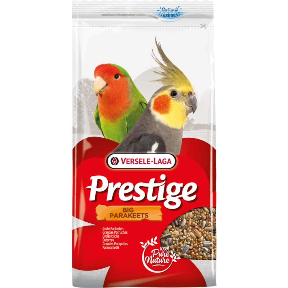 VERSELE-LAGA Prestige Big Parakeets 4kg - Mangime per Calopsitte e Parrocchetti VERSELE-LAGA Prestige Big Parakeets 4kg - Mangime per Calopsitte e Parrocchetti